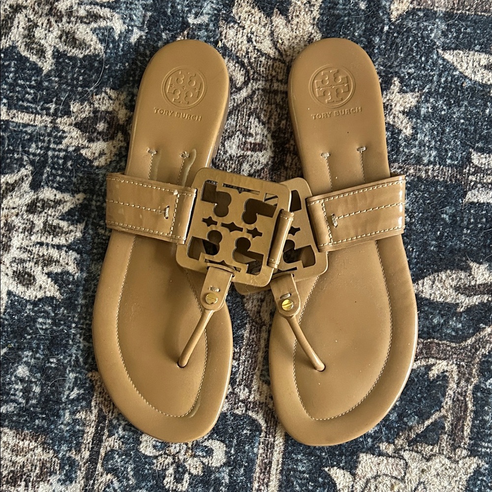Tory Burch Patent Leather Sandals